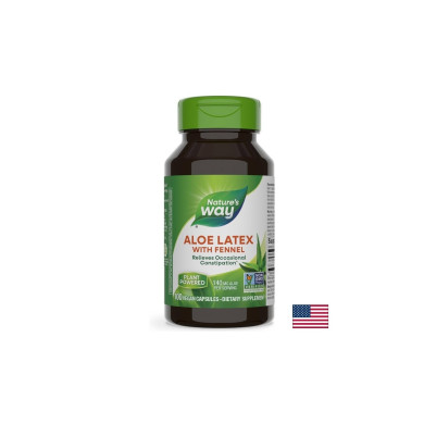 Алое с копър - Храносмилане и силен имунитет, 100 капсули Nature’s Way