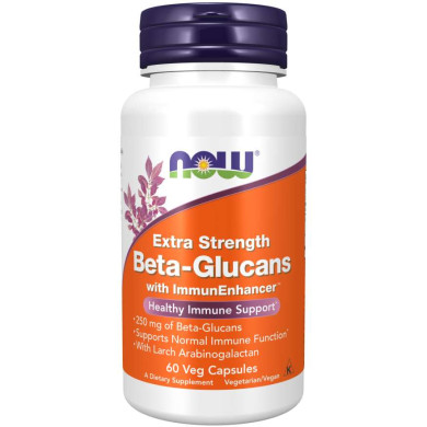 Now - Beta 1.3/1.6 Glucan / Бета Глюкан - 60 Капсули