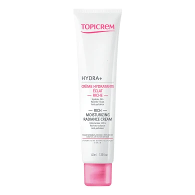 Topicrem HYDRA+ Rich Ultra–Moisturizing Cream Ултра подхранващ хидратиращ крем за лице 40 мл
