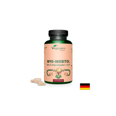 Myo-Inositol Complex/ Мио-инозитол комплекс, 120 капсули, 100% Vegan Vegavero