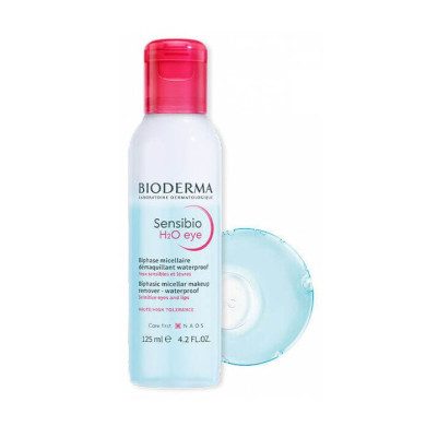 Bioderma Sensibio Eye H2O Двуфазна мицеларна вода 125 мл