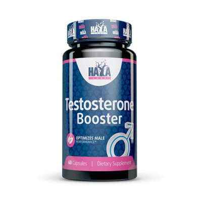 Haya Labs Testosterone Booster /Бабини зъби, Трибулус, Мака  / 60 Caps.