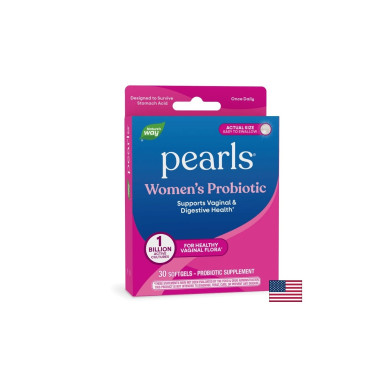 Pearls® Probiotic Women`s/ Пърлс® Пробиотик за жени 1 млрд. активни пробиотиици х 30 софтгел капсули