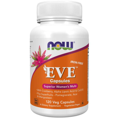 Now - Eve Woman`s Multi / Дамски Мултивитамини- 120 Капсули