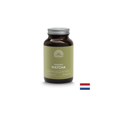 Антиоксидант - Матча Био, 500 mg х 60 капсули Mattisson Healthstyle