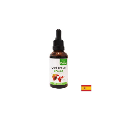 Кръвоносна система - Червени лозови листа (тинктура без алкохол), 50 ml капки