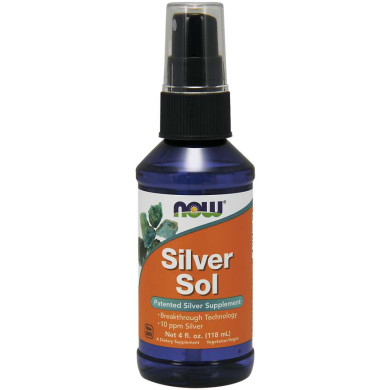 Now - Silver Sol / Колоидно Сребро- 113.6 Мл