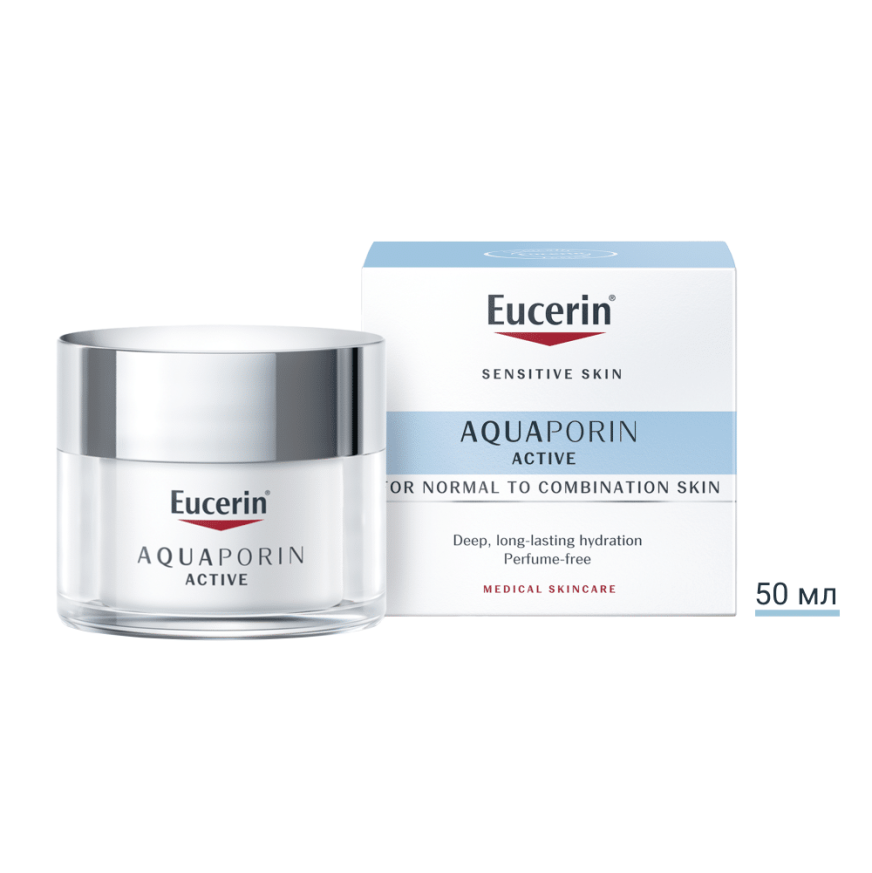 Eucerin AQUAporin ACTIVE крем за нормална/комбинирана кожа 50мл
