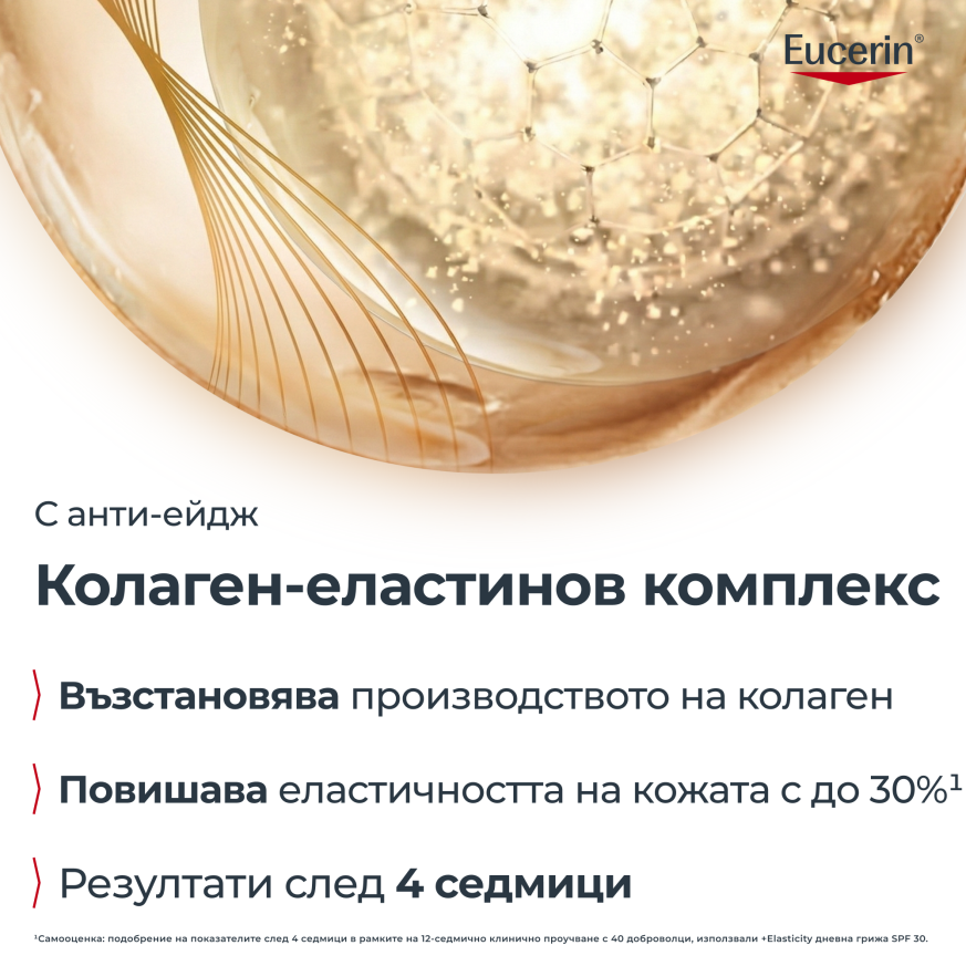 'Eucerin® Hyaluron-Filler + Elasticity Ултралек дневен крем SPF50, 50ml