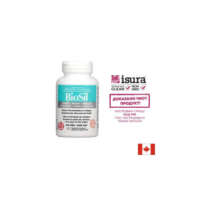 BioSil™ Hair, Skin & Nails/ Коса, кожа и нокти x 46 капсули Natural Factors