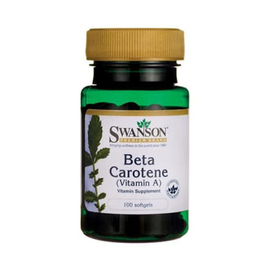 SWANSON Beta-Carotene (Vitamin A) 25000IU / 100 Soft.