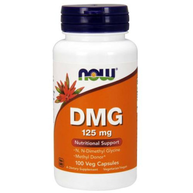 Now - Dmg / Диметилглицин 125 Мг - 100 Капсули