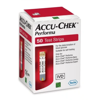 ACCU-CHEK PERFORMA тест ленти за кръвна захар х50
