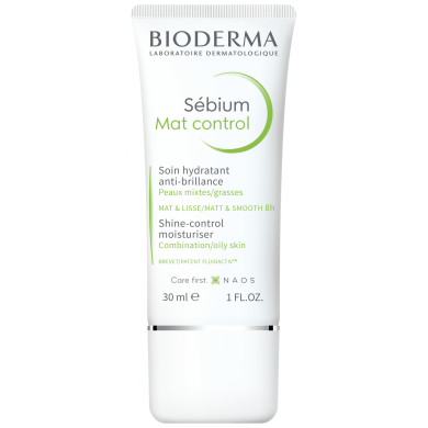 Bioderma Sebium Mat Control Хидратиращ матиращ флуид 30мл