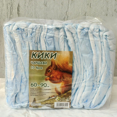 КИКИ ЧАРШАФИ Х10  60-90см