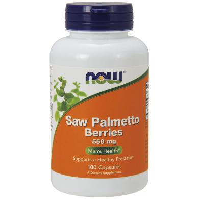 Now - Saw Palmetto Berries / Сау Палмето 550 Мг - 100 Капсули