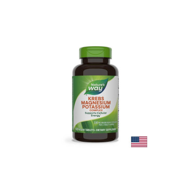 Krebs Magnesium Potassium Complex/ Магнезий и Калий (Биоактивен минерален комплекс) x 120 таблетки