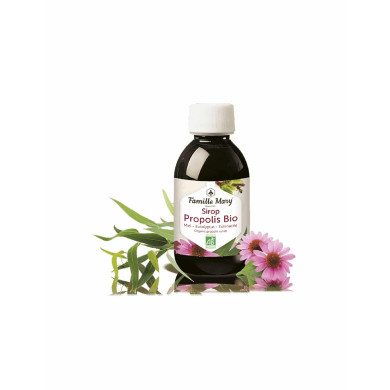 Sirop Propolis Bio / Сироп Прополис БИО (с пчелен мед, евкалипт и ехинацея), 150 ml Famille Mary