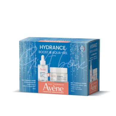 Avene BOX  Hydrance Boost Хидратиращ серум-концентрат за лице 30 мл + Хидратиращ аква гел-крем 50 мл Комплект