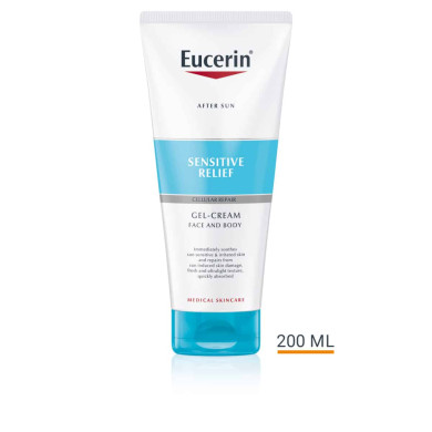 Eucerin Крем-гел за след слънце, SENSITIVE RELIEF 200мл