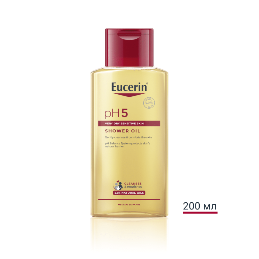 Eucerin pH5 Душ-олио за тяло, за чувствителна кожа 200мл