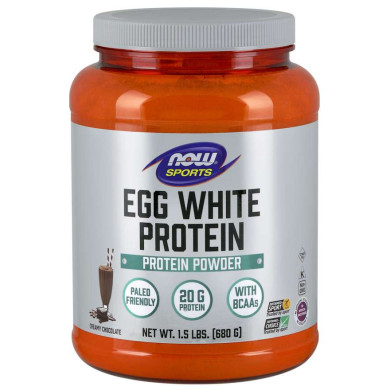 Now Sports - Eggwhite Protein / Яйчен Протеин - 680 г