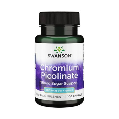SWANSON Chromium Picolinate 200mcg. / 100 Caps