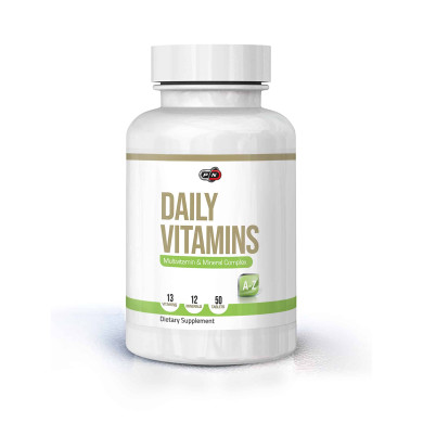 Pure Nutrition - Daily Vitamins / Дневни Витамини - 50 Таблетки