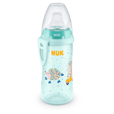 NUK Active Cup 300мл, силиконов накрайник, 12+ мес.