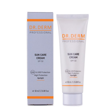 Слънцезащитен крем за лице SPF 50 Dr. Derm Professional