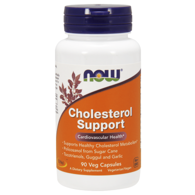 Now - Cholesterol Support / Холестерол Съпорт - 90 Капсули