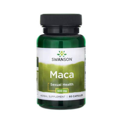 SWANSON Maca 500mg. / 60 Caps
