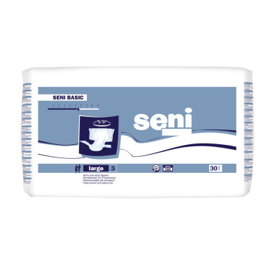 Seni Basic *L, 30бр Универсални пелени за възрастни
