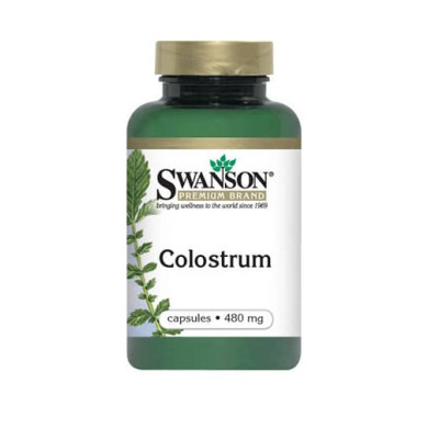 SWANSON Colostrum 480mg. / 60 Caps.