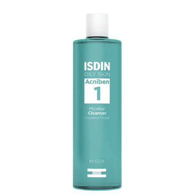 ISDIN Acniben Почистваща мицеларна вода х400 мл