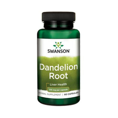 SWANSON Dandelion Root 515mg. / 60 Caps.