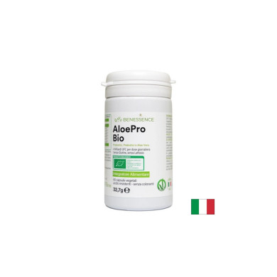 Aloe Pro Алое вера + пробиотици и пребиотици – за добро храносмилане, баланс и имунна защита, 60 капсули