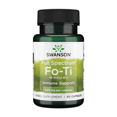 SWANSON Fo-Ti 500mg. / 60 Caps.