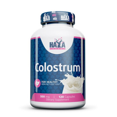 Haya Labs Colostrum /Коластра 500mg / 120 Caps.