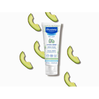 MUSTELA Hydra Bebe Крем за лице с авокадо 40мл