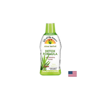 Алое детоксикираща формула - Aloe Herbal Detox Formula, 960 ml
