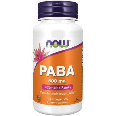 Now - Paba 500 Мг - 100 Капсули