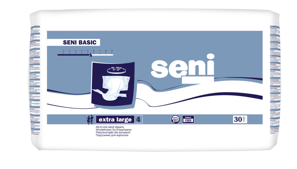 Seni Basic *XL, 30бр Универсални пелени за възрастни