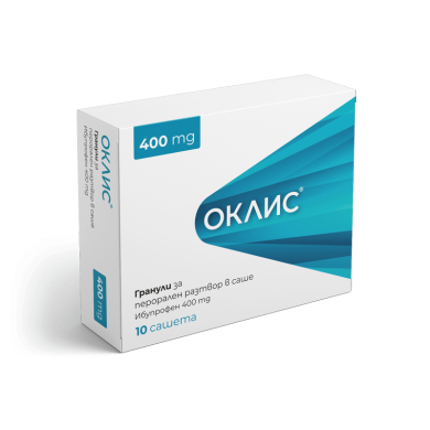 ОКЛИС САШЕ 400МГ Х 10