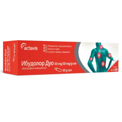 ИБУДОЛОР ДУО гел 60 г