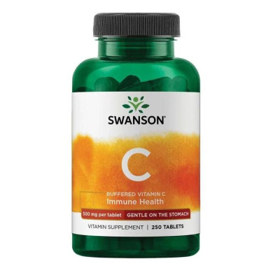 SWANSON Buffered C 500mg. / 250 Tabs