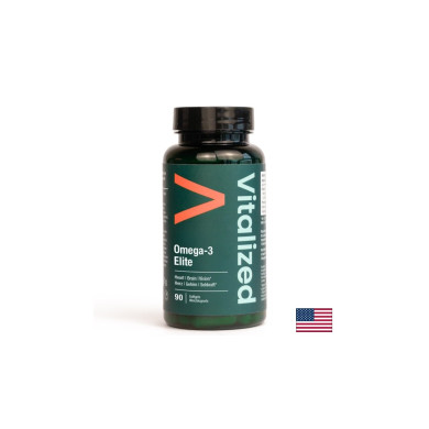Омега-3 Елит 715 mg, EPA 285 mg-DHA 215 mg, 90 софтгел капсули, Vitalized
