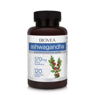 BIOVEA Ashwagandha 572 mg / 120 Tabs