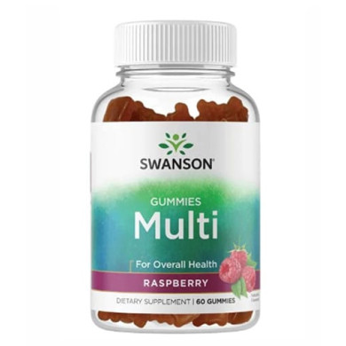 SWANSON Multi Gummies - Raspberry / 60 Gummies