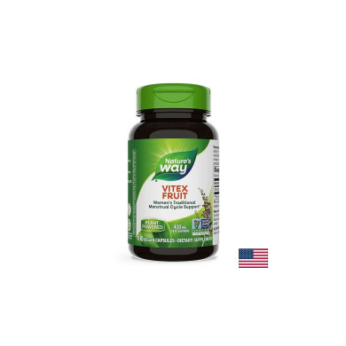 Vitex Fruit/ Витекс (плод) 400 mg x 100 капсули Nature’s Way